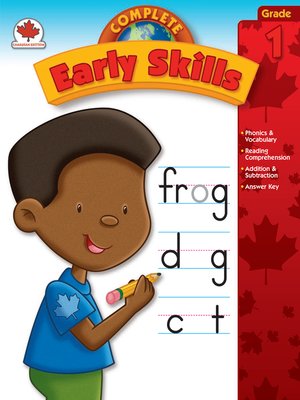 cover image of Complete Early Skills, Grade 1